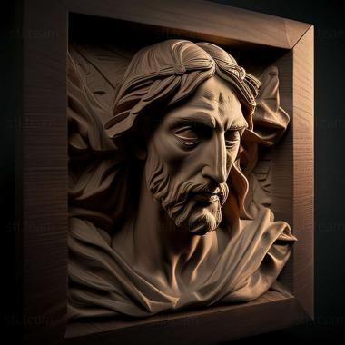 3D model jesus christ (STL)